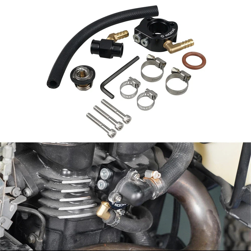Anodized Thermostat Kit for Kawasaki KLR650 (1987–2024)