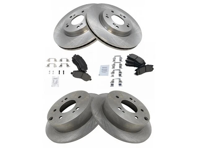 Brake Pad and Rotor Kit for Mitsubishi Galant (2004–2007, 2009) 55927NJCS