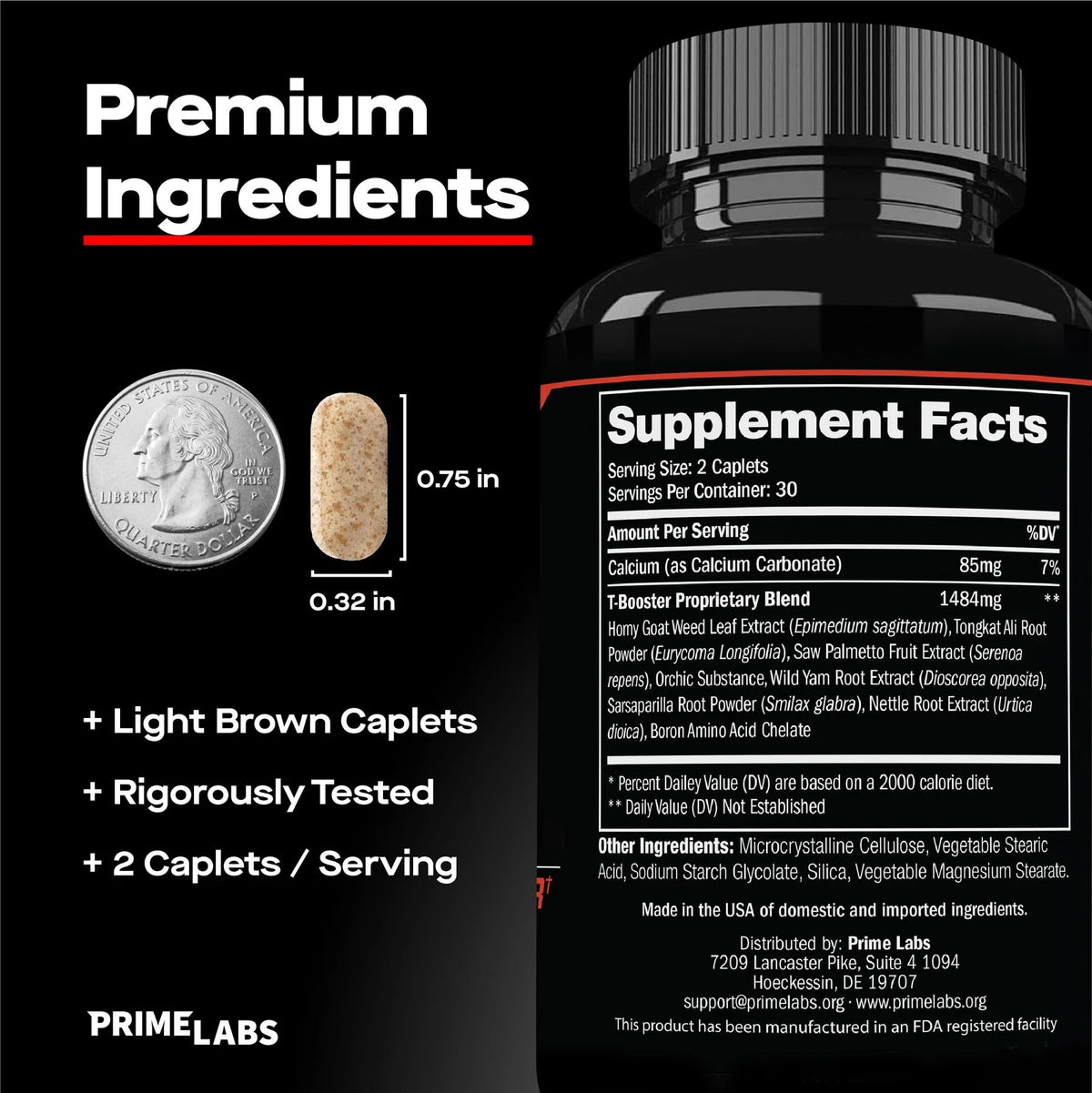 Testosterone Booster for Men (60 Count)