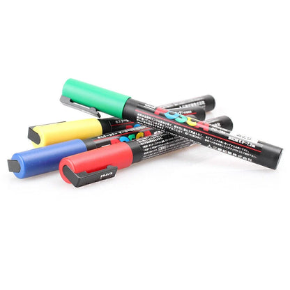 Marking Marker Pen Set (White/Yellow/Green/Blue) for Beekeeping