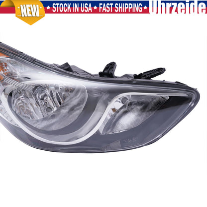 Right Passenger Headlight Assembly for Hyundai Elantra (2011–2013) 92102-3Y000, HY2503161