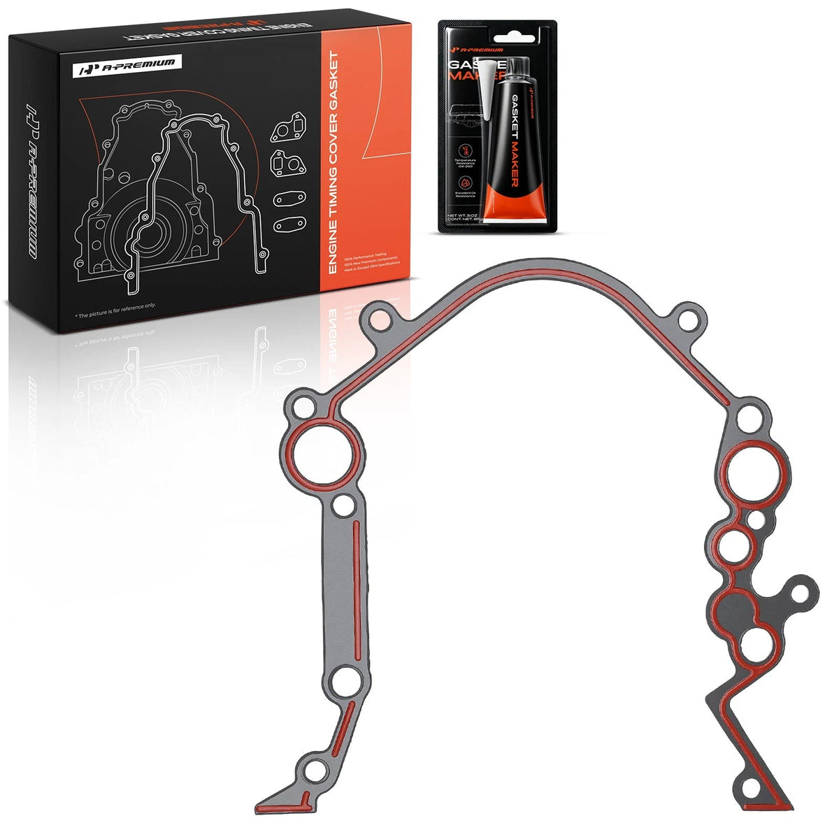 Engine Timing Cover Gasket for Ford Mustang (1994–2004) YF2Z6020AA, 72754