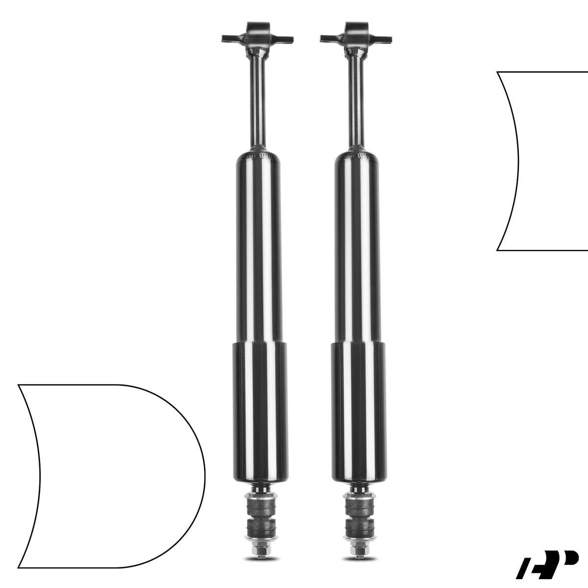 Set of 4 Shock Absorbers for Ford Explorer (2002–2010) KG5490, 58617, 342506