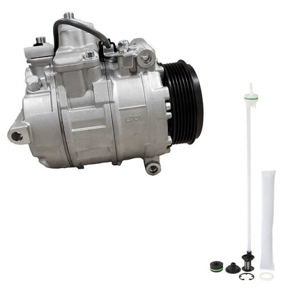 AC Compressor & A/C Drier for Mercedes S550 (2016–2018) 61-94046R2, 0008306800, 0008307602