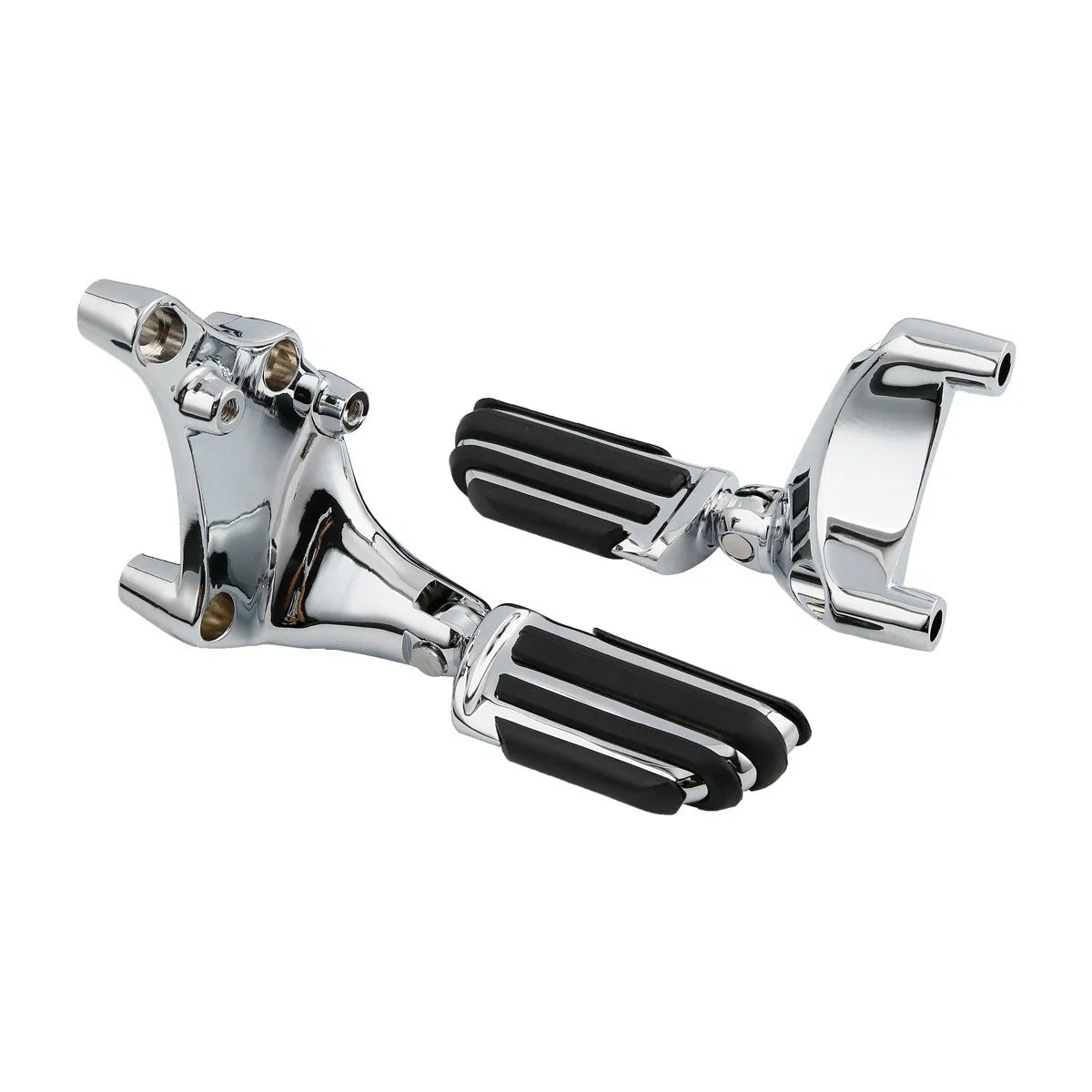 Passenger Footrest Pegs Mount for Harley Sportster XL883 XL1200 (2014–2022) Chrome