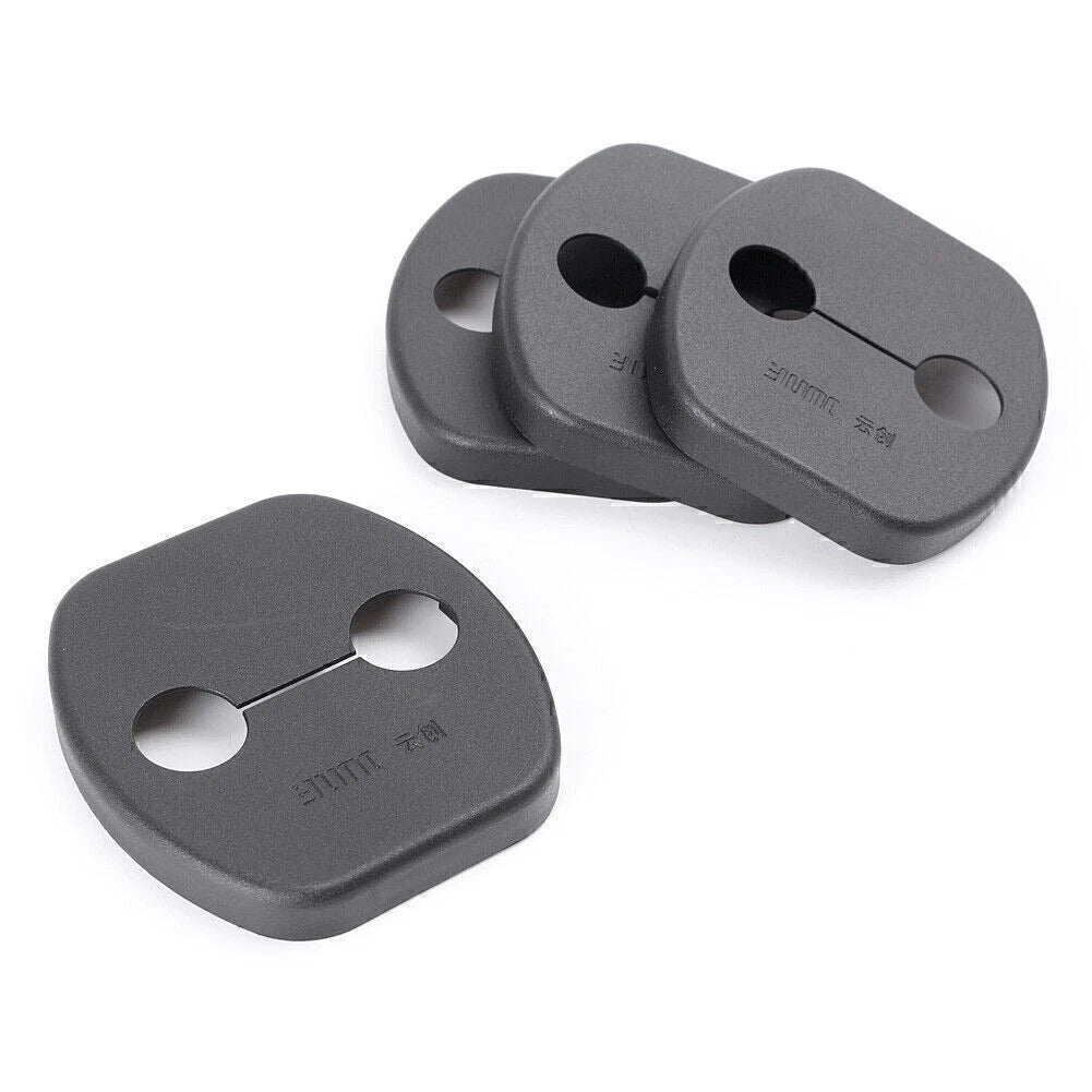 Set of 4 Door Lock Cover Pad Guard Protector for Nissan Qashqai (2008–2013)