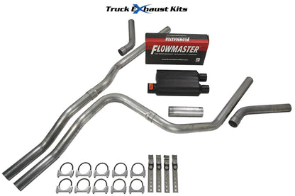 2.5" Dual Exhaust Kit for Chevy Avalanche (2001–2006) Flowmaster 40 Series