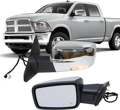 Power Folding Left Side Mirror Cover w/ Signal for Ram 1500 (2013–2019)
