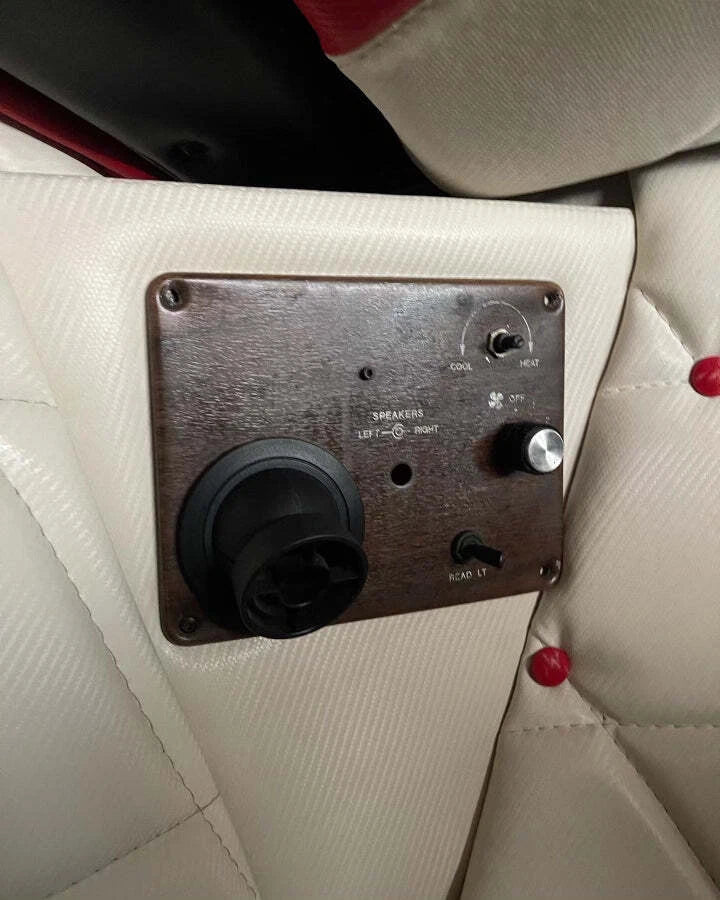 AC Control Panel Frame for FLD Sleeper (Red LED Lights) 33327108700264