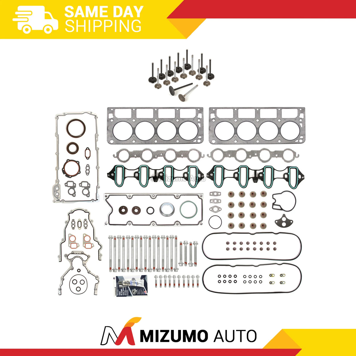 Full Gasket Set for Buick Cadillac Chevrolet 4.8 5.3 (1999–2001) MA-9761310676, HS9292PT, HS9292PT-1