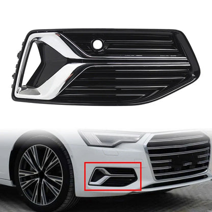 1x Right Front Fog Light Grille Cover Chrome Trim for Audi A6 S6 (2019–2023)