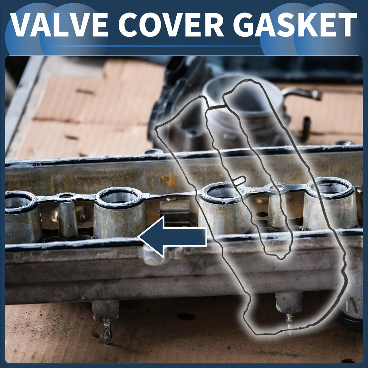 Valve Cover Gasket for BMW 5 Series E60 520i 2.0L (2006-2009)