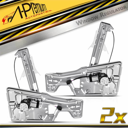 Front Power Window Regulator w/Motor for Chevy Equinox Pontiac Torrent (2005–2009) 748-518, 88980981, 748-519, 88980980
