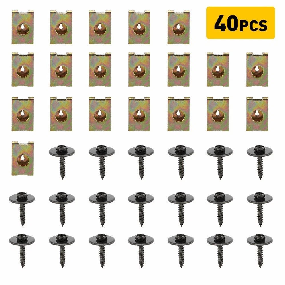 Set of 4 Engine Splash Shield Body Bolts for BMW Mini R50 R52 R53 R55 R56 R57 R60