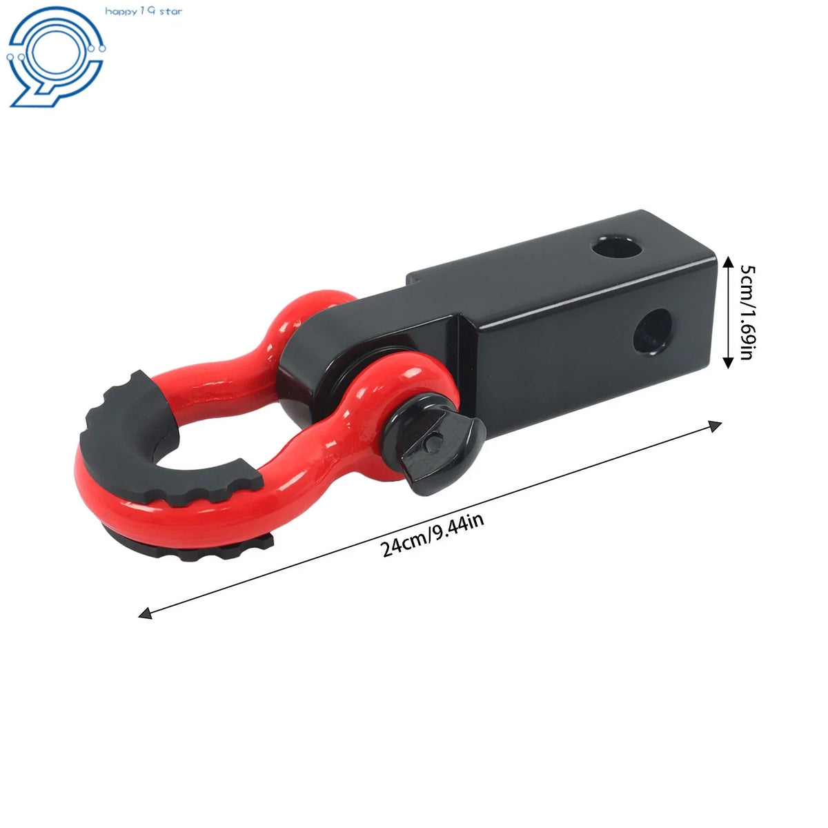 2" Shackle Hitch Receiver for Jeep Truck SUV (Off-Road)