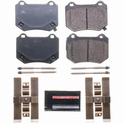 Set of 4 Power Stop Z23 Evolution Sport Brake Pads for Subaru WRX STI (2018–2020)