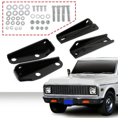 Rear Shock Relocation Kit for Chevy C10 C20 GMC Pickup (1963–1972)