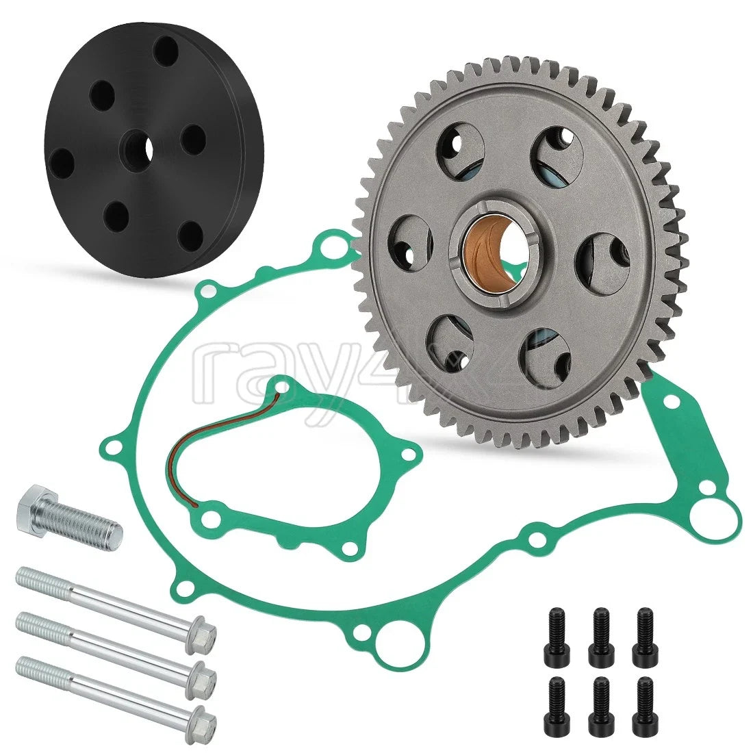 Starter Clutch Kit with Gear Gasket & Bolt Puller for Yamaha Raptor 660 (2004–2005)