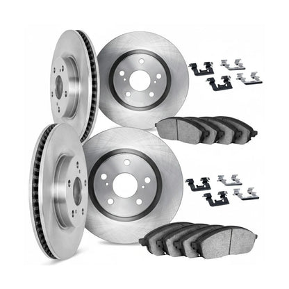 Brake Rotor Set for Nissan Rogue (2008–2013) ALX-PAU-DF-6514-67030-CLA1