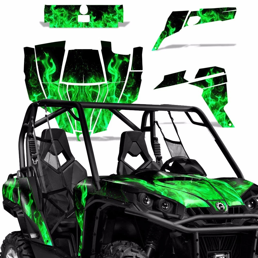 UTV Graphics Decals Stickers for Can-Am Commander 800 1000 (2010–2020)