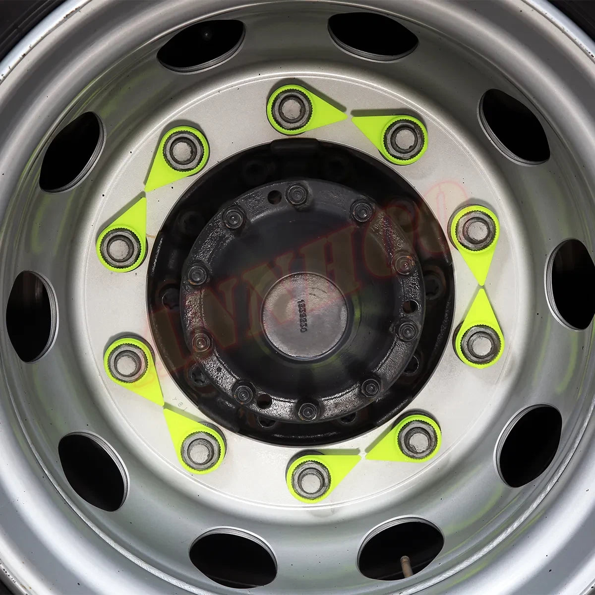 21mm Checkpoint Neon Loose Wheel Lug Nut Indicator (CPY21)