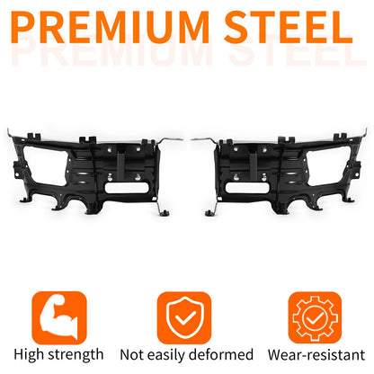 2X Front Bumper Bracket Mount Kit for Dodge Ram 1500 (2009–2012) - CON-A000000065, 68056631AA, CH1061102