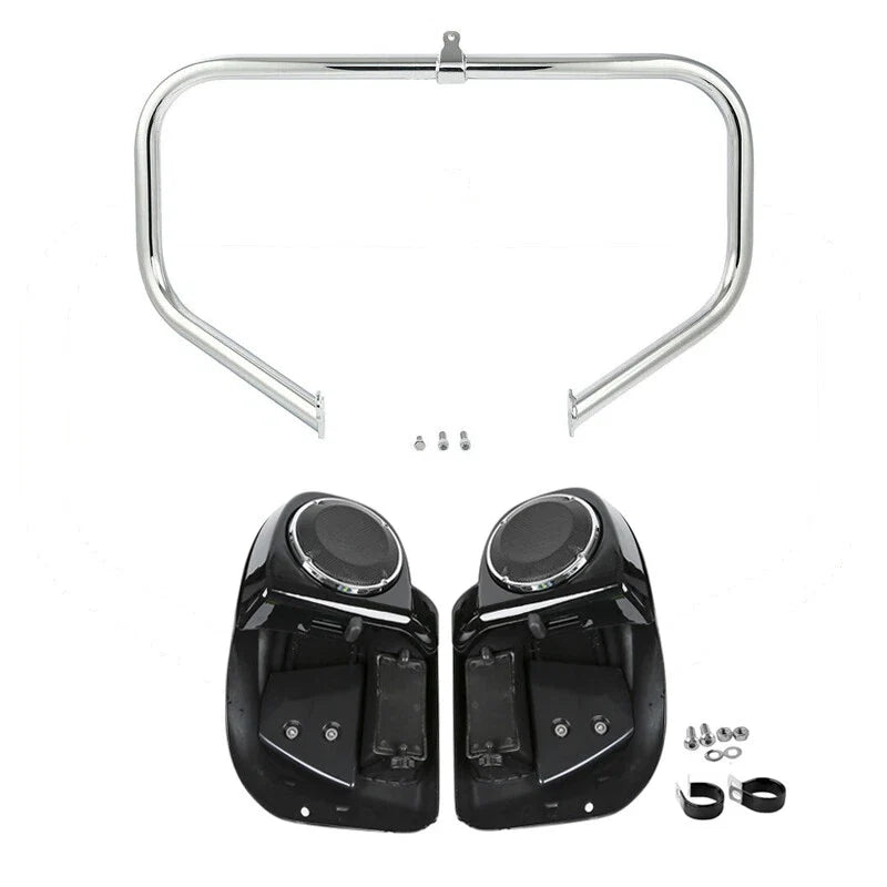 Lower Vented Fairings 6.5" Speaker for Harley Touring (2014–2024)
