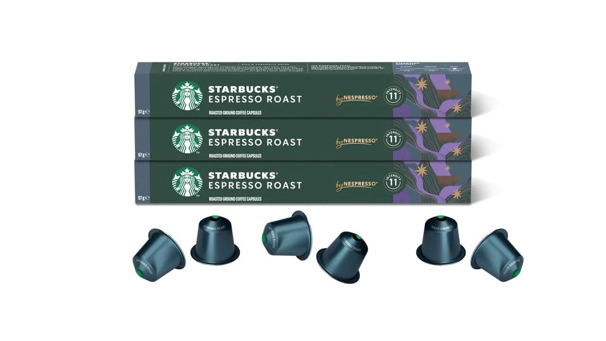 30 Pod Espresso Roast for Nespresso (Caramelly Notes Dark Roast)