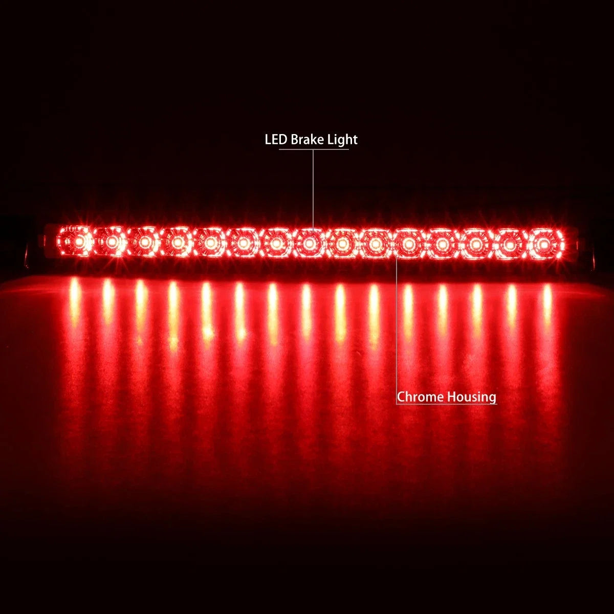 Full LED Third Tail Brake Light for Nissan Pathfinder QX4 (2001–2004)