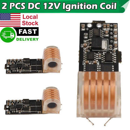 2pc DC12V High Frequency Generator Inverter Boost Arc Ignition Coil