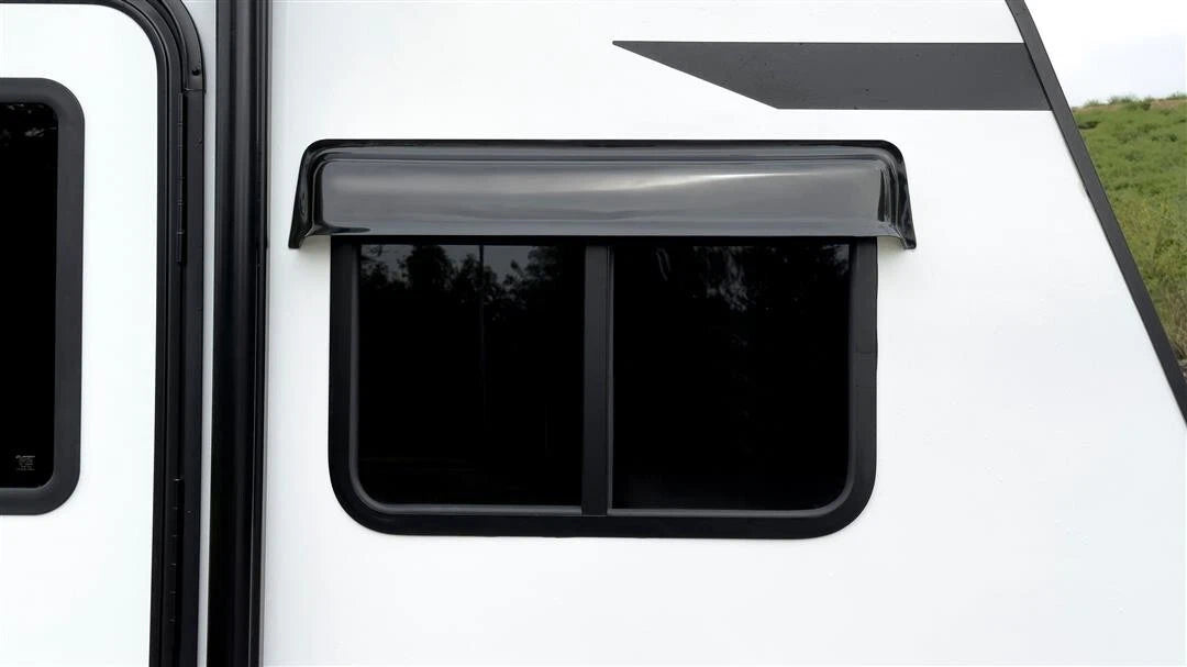 60 Inch ABS Smoke Plastic Drip Cap Rain Gutter Guard for RV Trailer (RV1060)