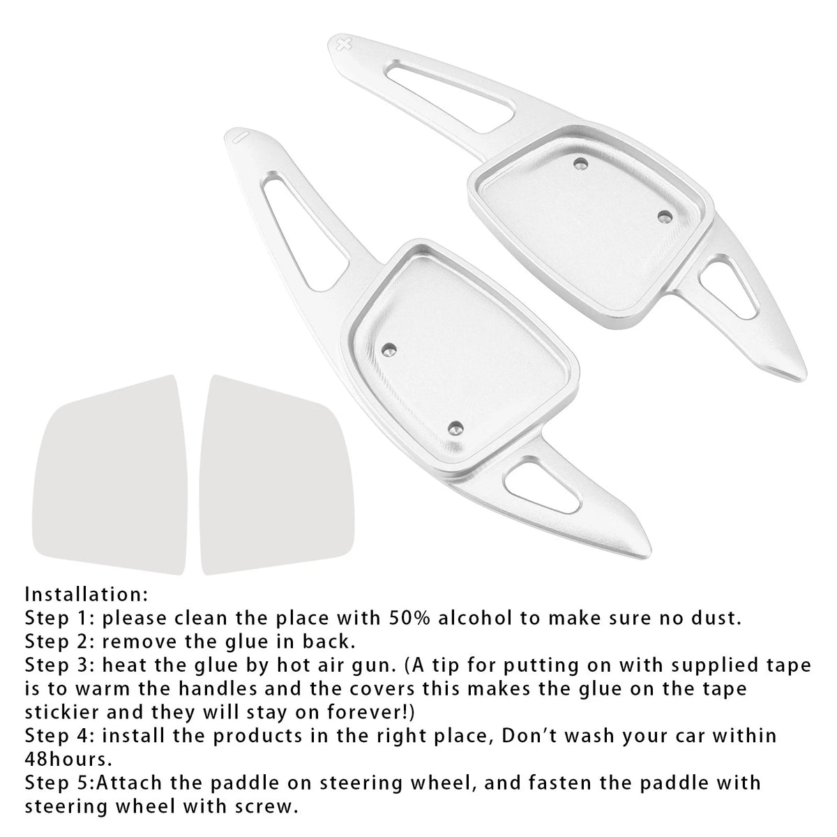 Steering Wheel Paddle Shifter Extension for Audi A3 A4 A6 (2010–2020)