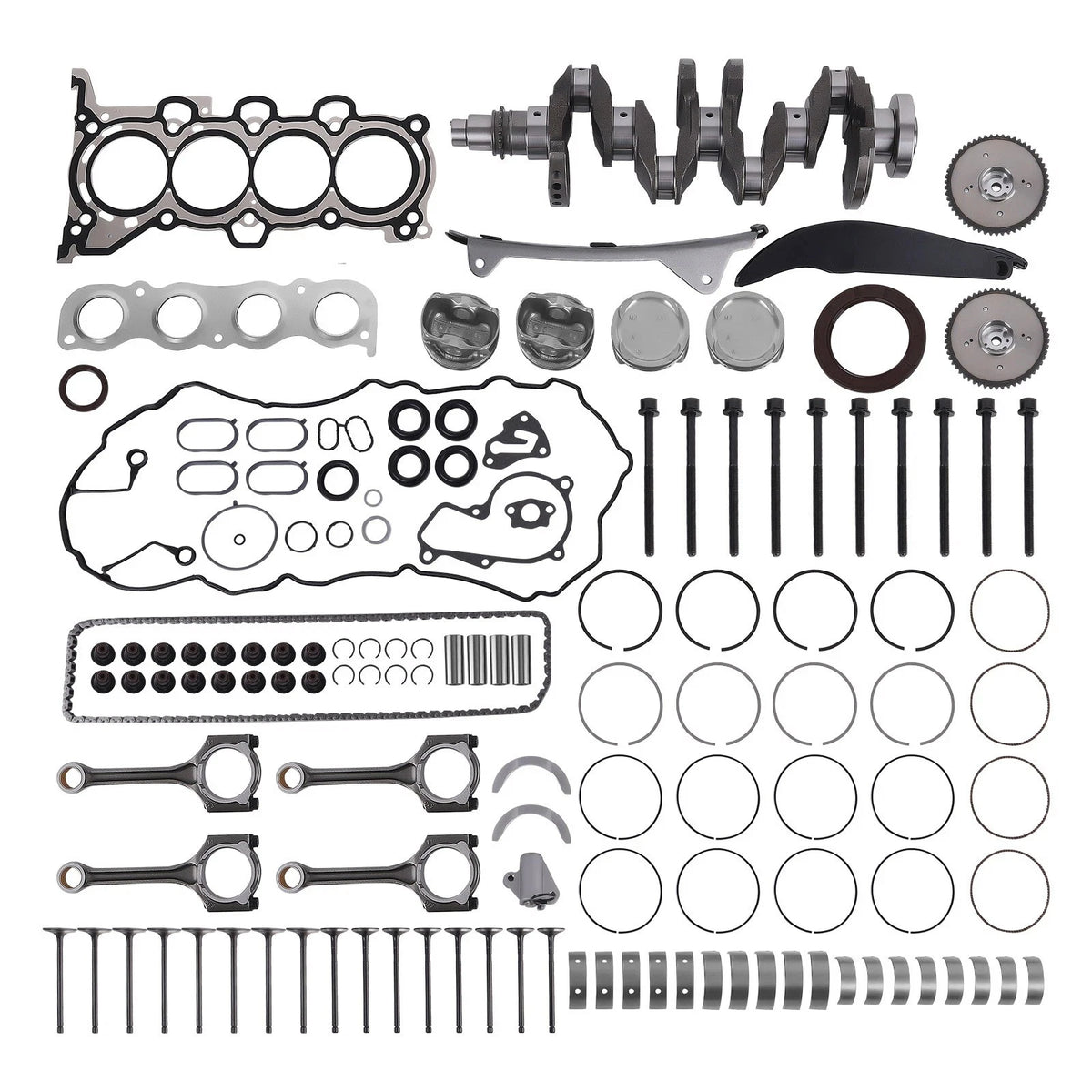 G4NA Engine Overhaul Rebuild Kit for Kia Hyundai 2.0L (623V6-2EH00, 623V62EH00, MB193)