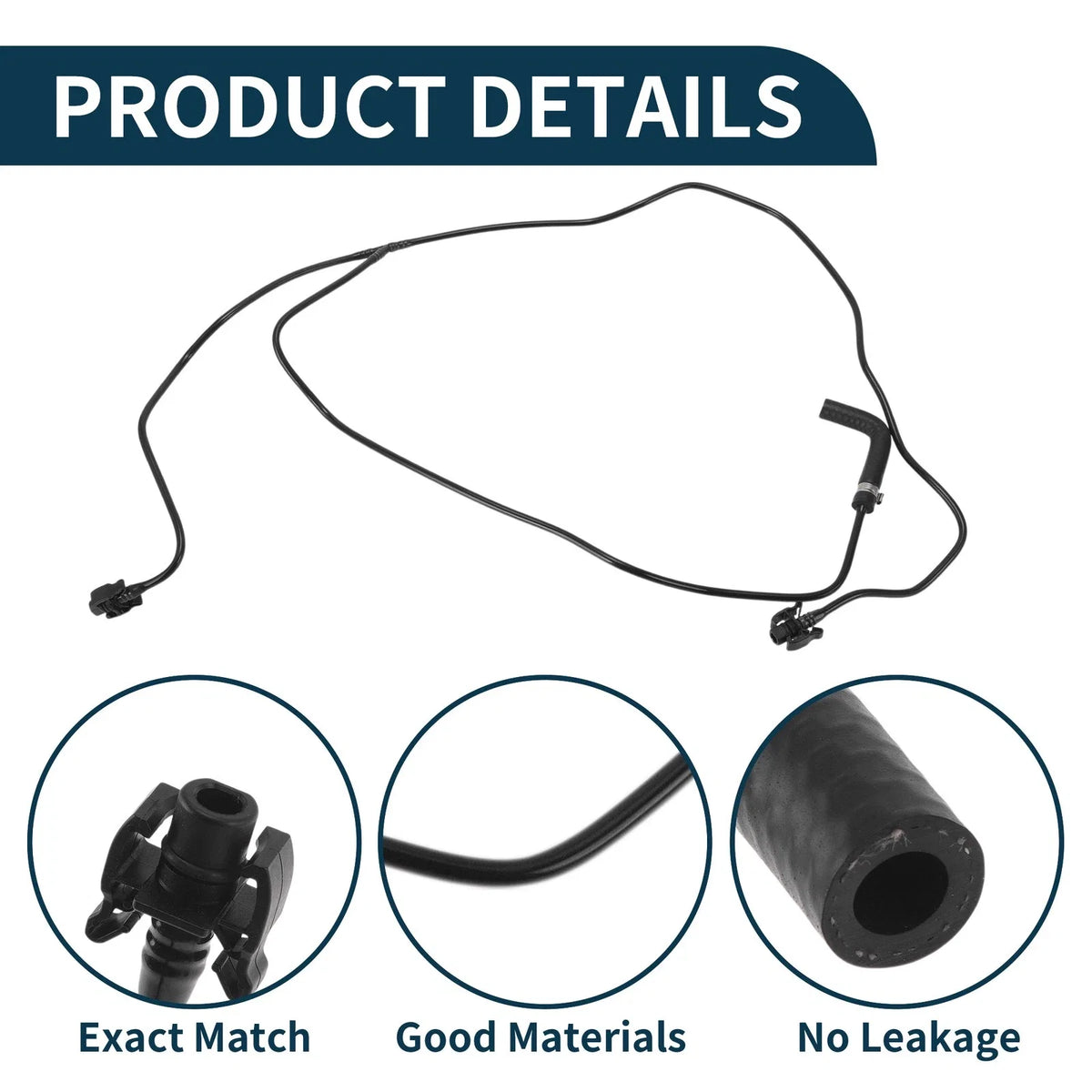 Radiator Hose No. ED818C012AE for Ford Escort (2015) Rubber Coolant Pipe