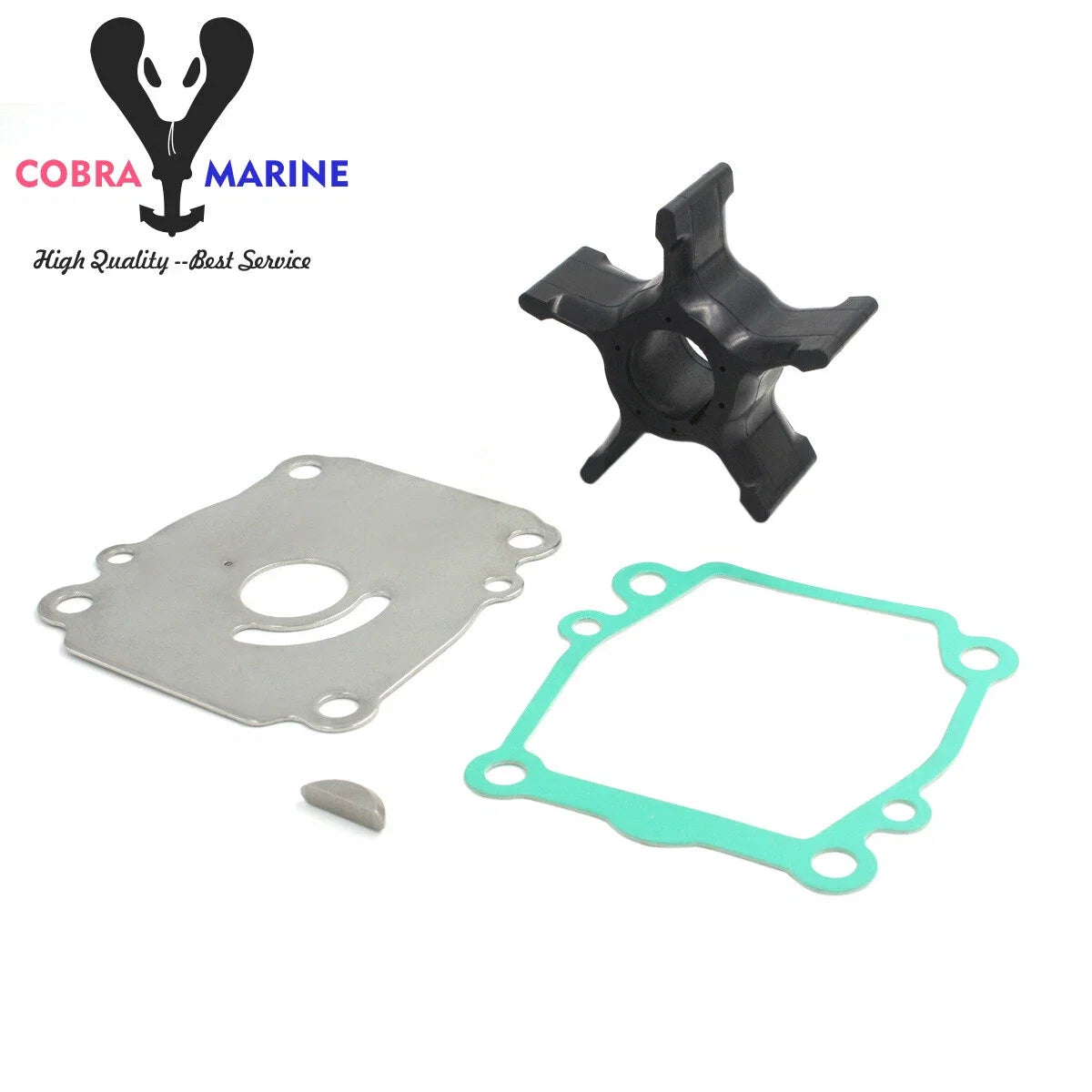 Water Pump Impeller Repair Kit for Suzuki Outboard (17400-90J20)