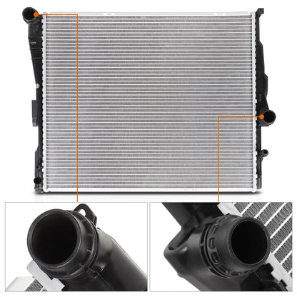 OE Style Aluminum Core Radiator for BMW X3 3.0L (2007–2010) DPI-13277