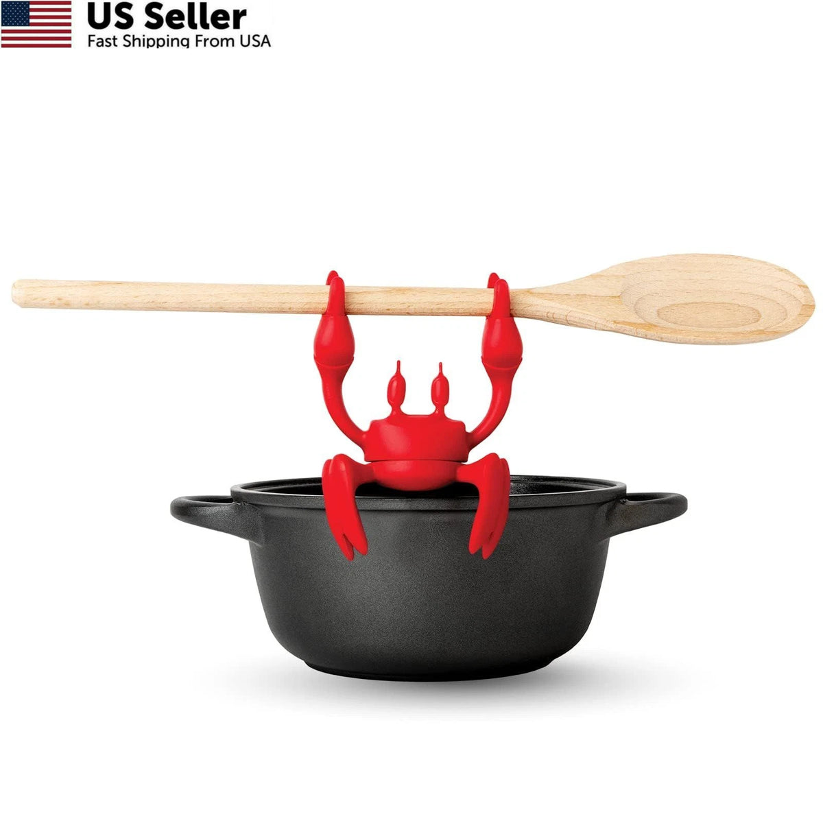 Silicone Utensil Rest for Kitchen (One Size)