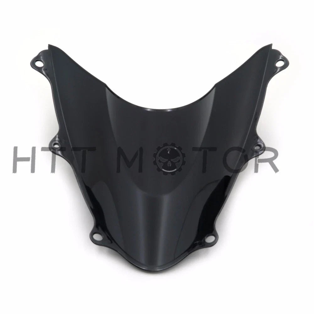 Double Bubble Windscreen for Suzuki GSX-R 600 750 (2011–2014) Smoke Black