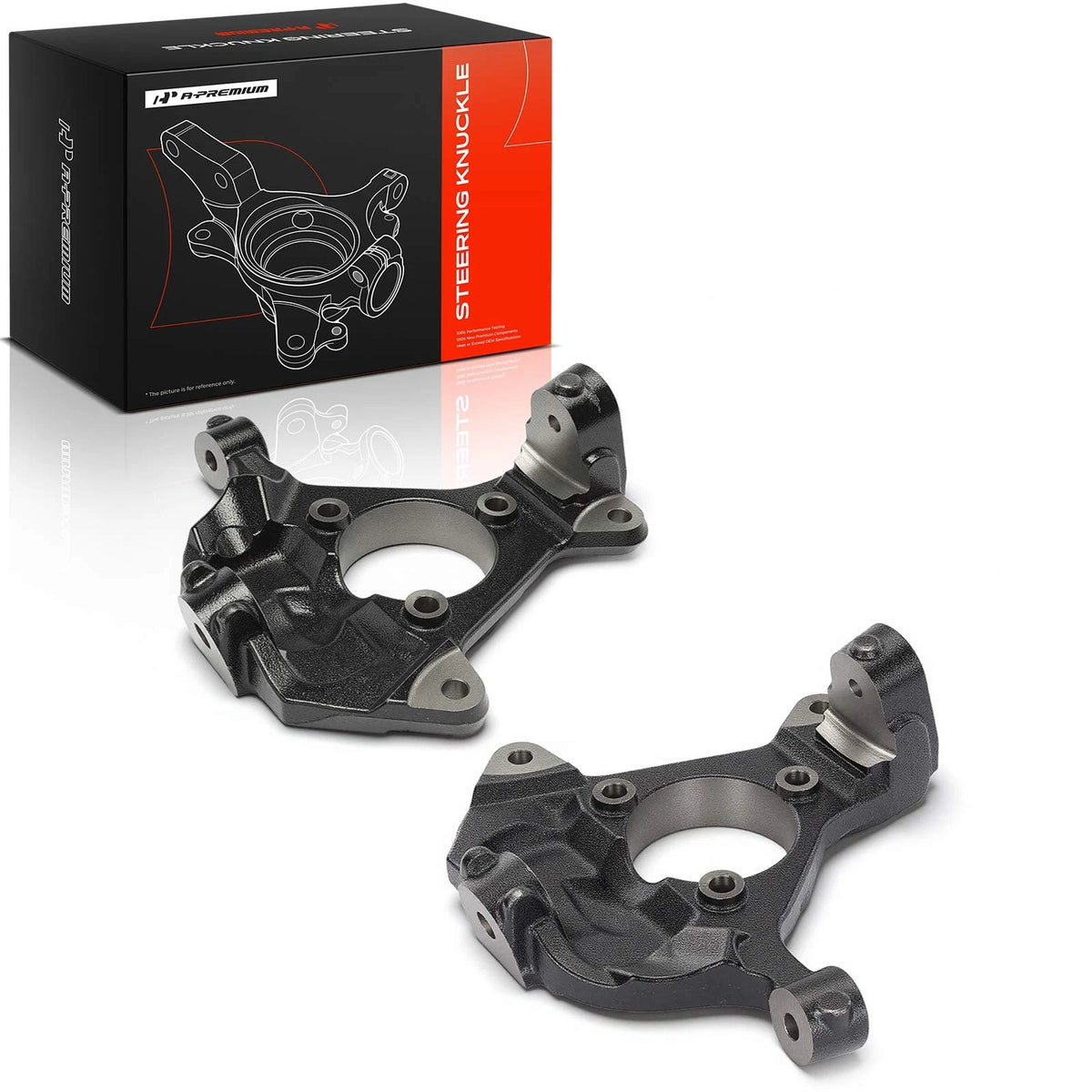 2X Front Steering Knuckle for Chevy Silverado 1500 GMC Sierra (2007–2014) 15942236, 15125944, 22912208, 698-071
