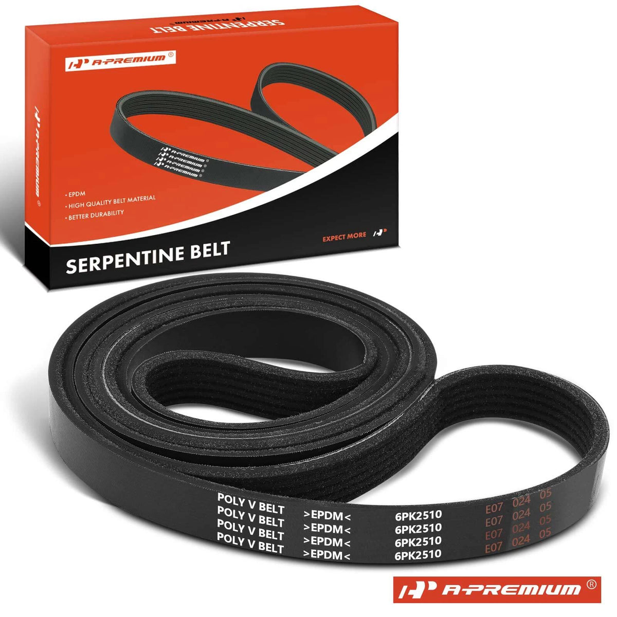 Serpentine Belt for Kia Forte (2010–2013) & Dodge Grand Caravan (1996–2000) - 0119970992, 0119974592, K060988