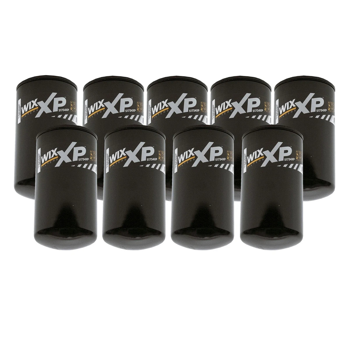 Set of 9 Engine Oil Filters for Ford 7.3L V8 Turbo Diesel (1994–2003)