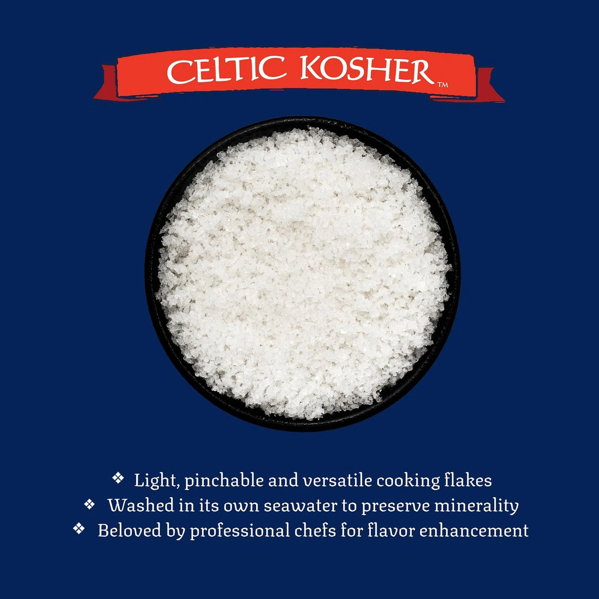 Celtic Sea Salt Kosher Unrefined Salt 16 Ounce (Pack of 1)