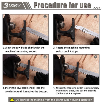 12-Inch Stainless Steel Reciprocating Saw Blades (Set of 2)