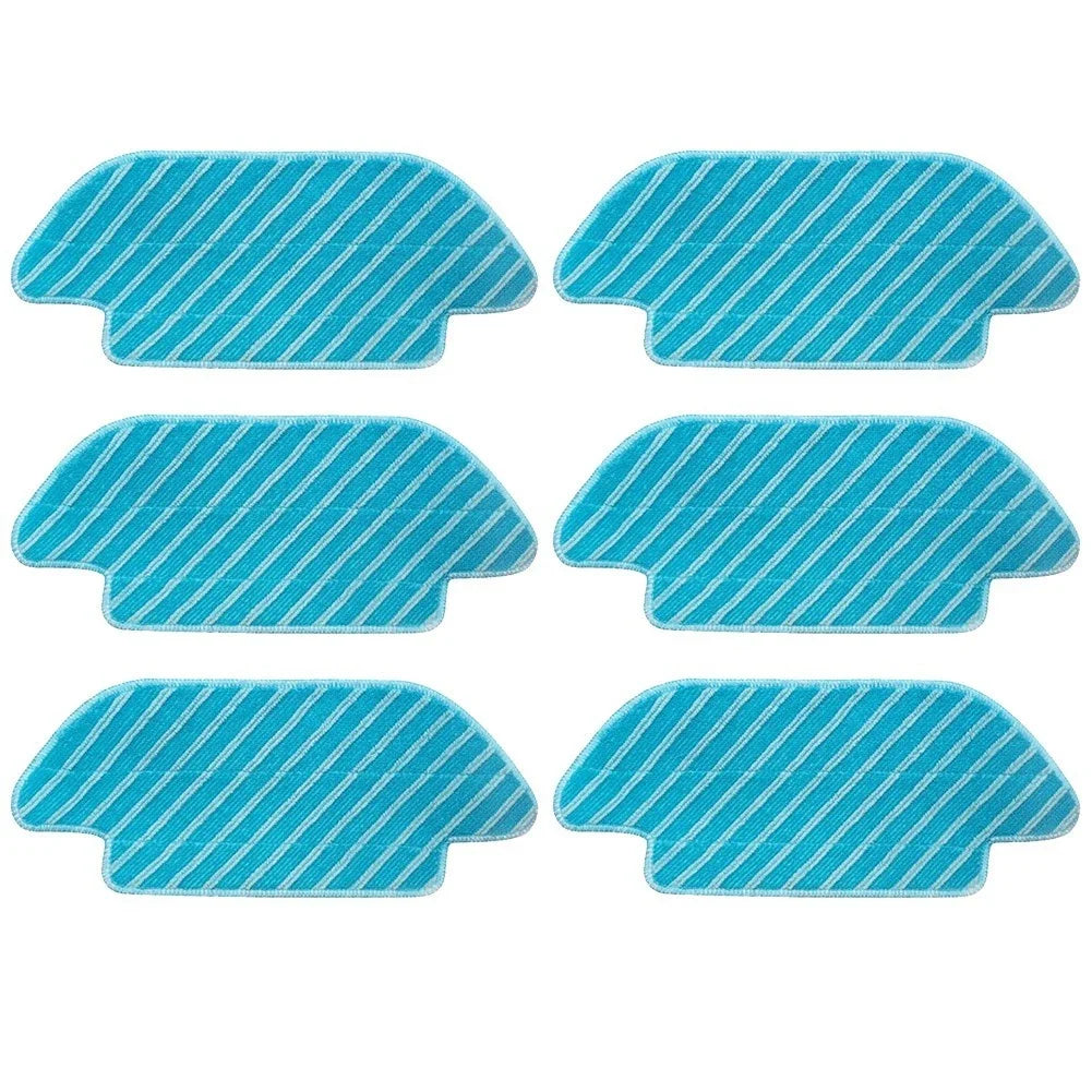 Set of 6 Replacement Cloths for Superior Dirt Absorption