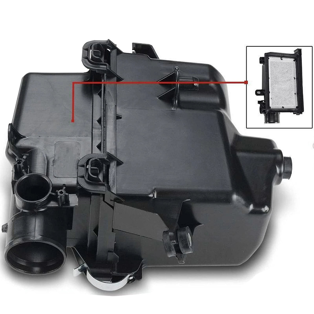 A-Premium Air Cleaner Intake Box w/ Filter Screen for Toyota Prius C (2012–2016) 17700-21210, 319-67385