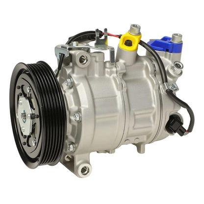 A/C Compressor with Clutch for Audi Q7 A7 A6 (2016–2018) 4M0820803B 4M0820803K 4M0820803M