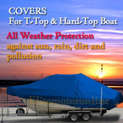 Boat Cover for Wellcraft 270 Coastal Cuddy (Heavy Duty, Waterproof)