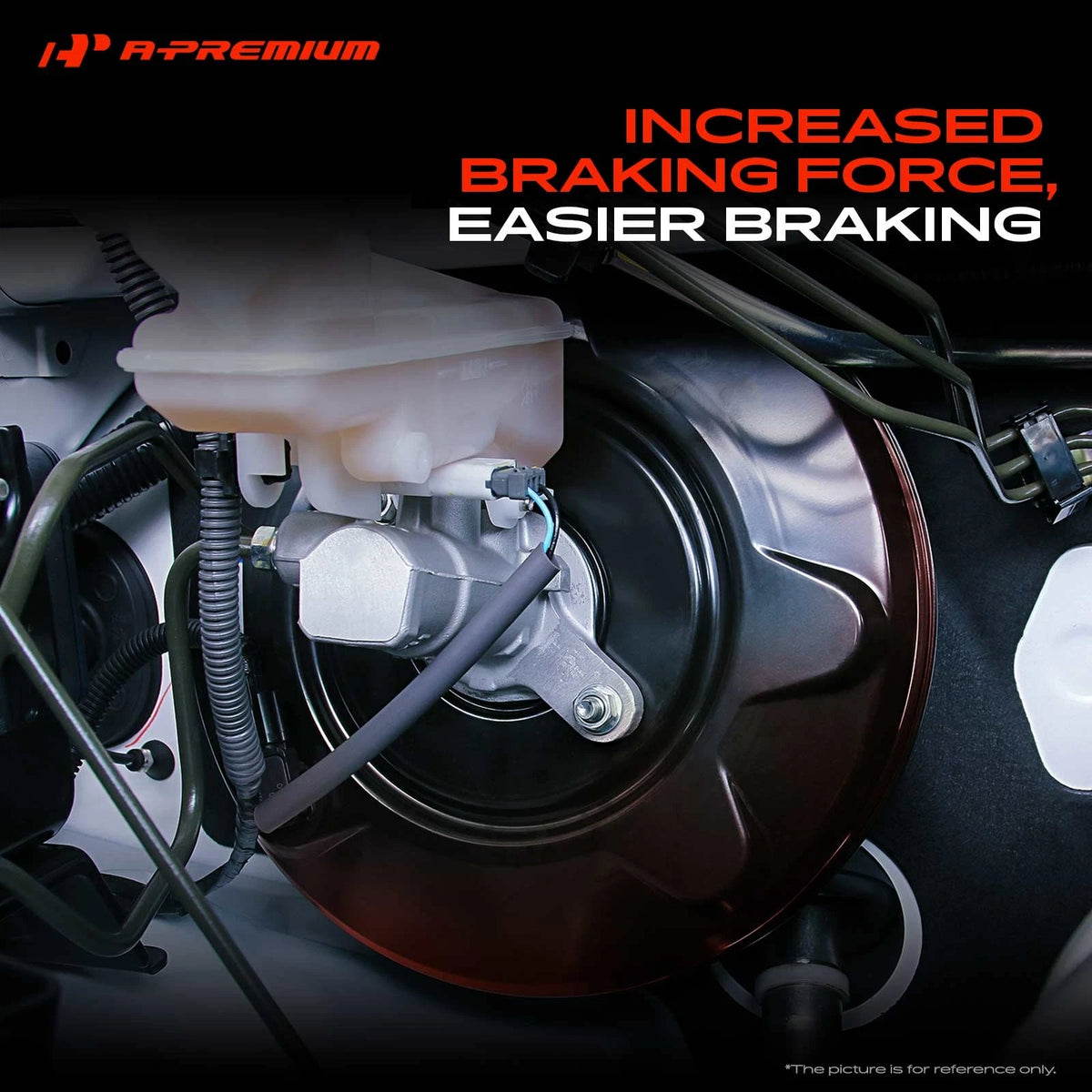 Power Brake Booster for Kia Soul, Soul EV (2014–2016) 59110B2000, 59110B2880