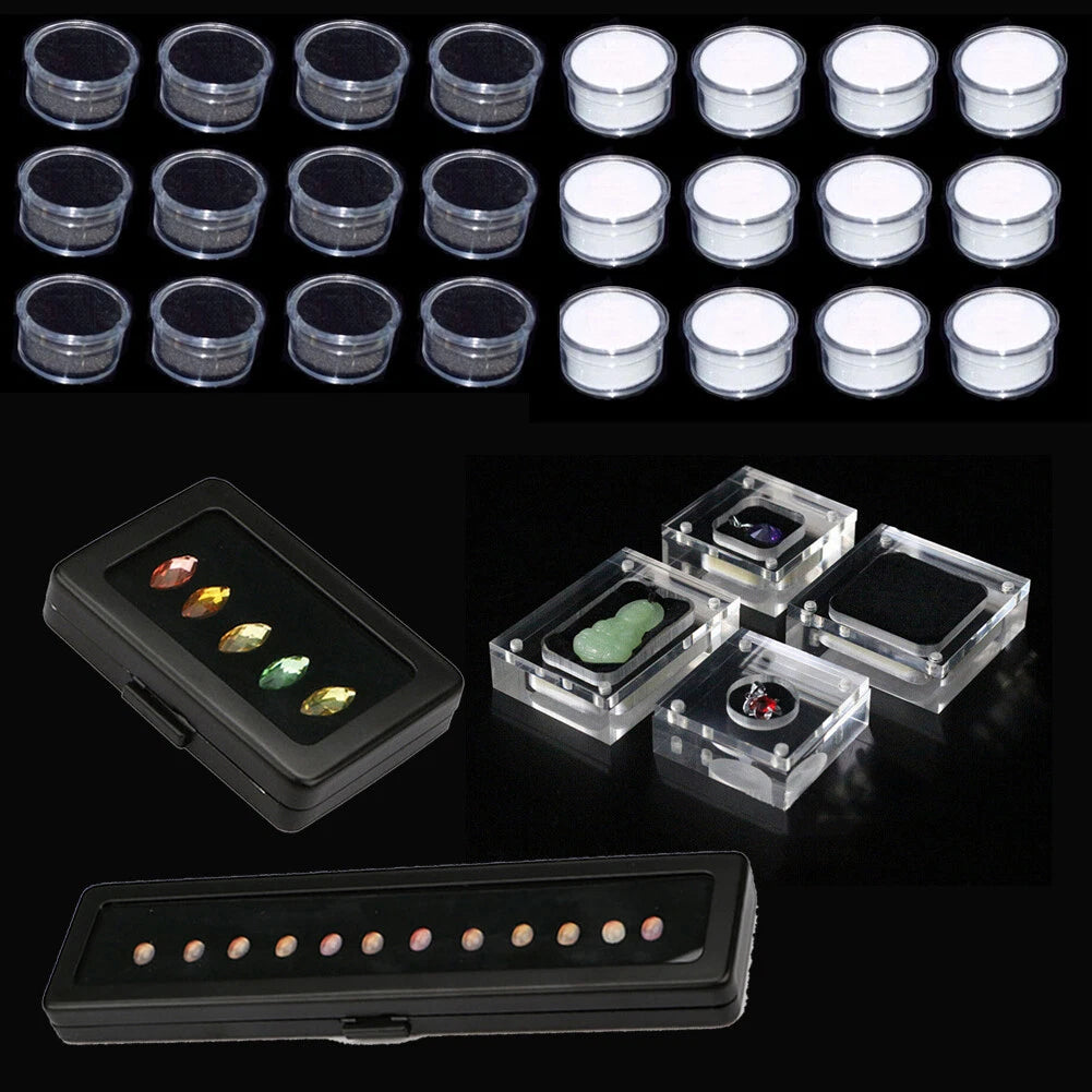 Stainless Steel Jewelry Display Box Organizer for Diamonds