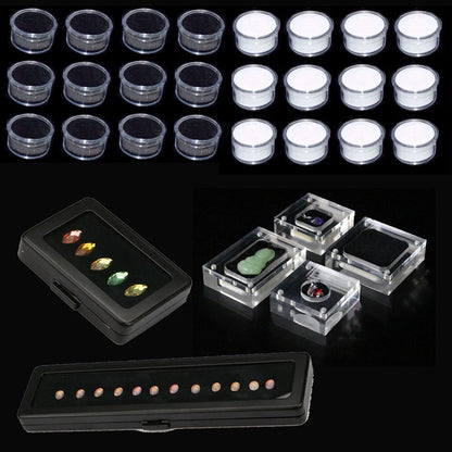 Stainless Steel Jewelry Display Box Organizer for Diamonds
